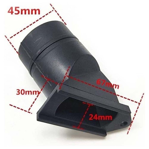 Aluminum Machine Air Outlet Dust Bag for 10 Inch Saws Easy Installation - Picture 8 of 11