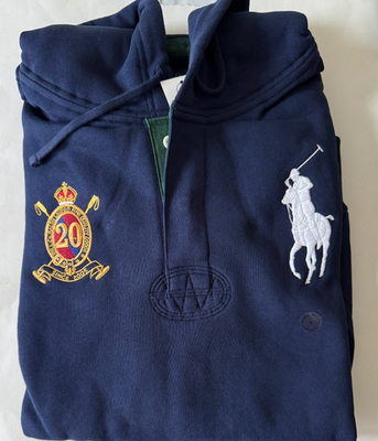 Polo Ralph Lauren Big Pony 20th Anniversary Hoodie Newport Navy L