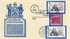 1983 US Sweden Treaty of Amity Joint FDC # 2036 & Sweden # 1453