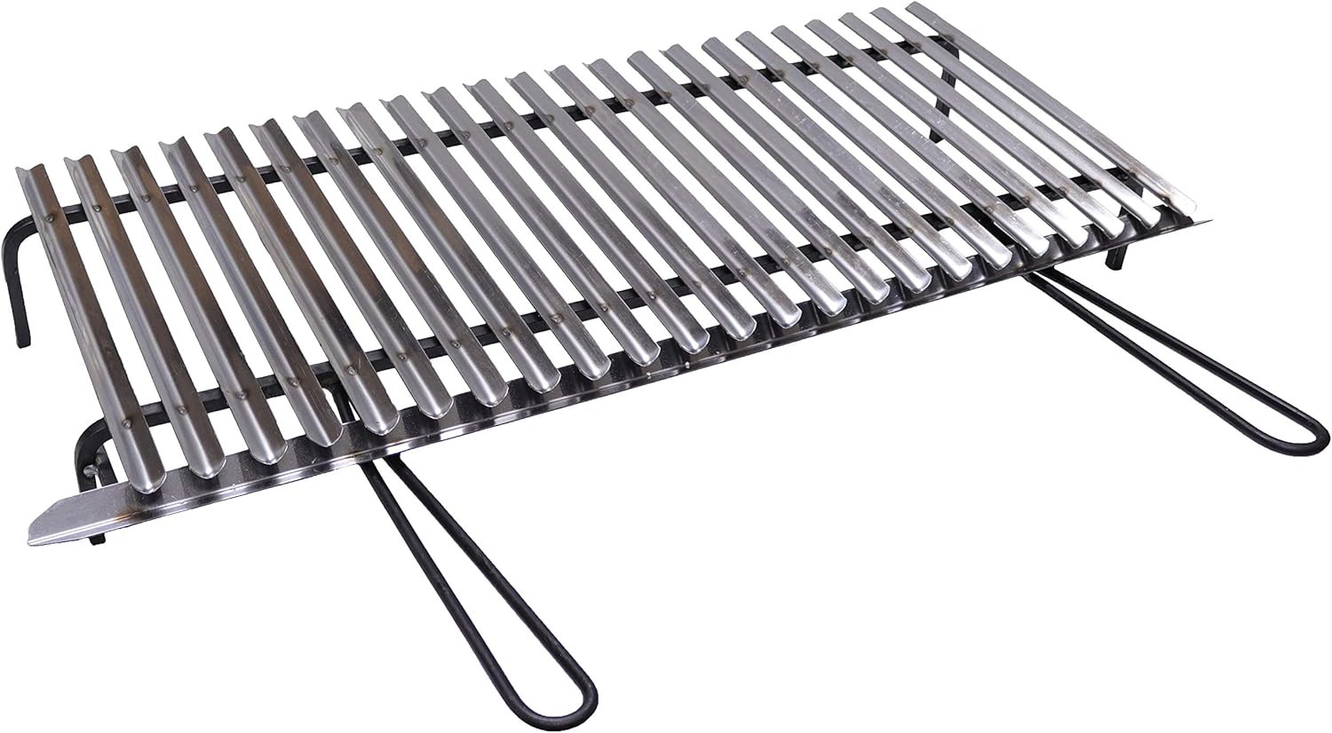 Griglia Inox per Camino e Barbecue - Cottura Sana in Acciaio