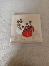 Fall Pumpkins Table Runner/ 69x13/Cotton & Polyester