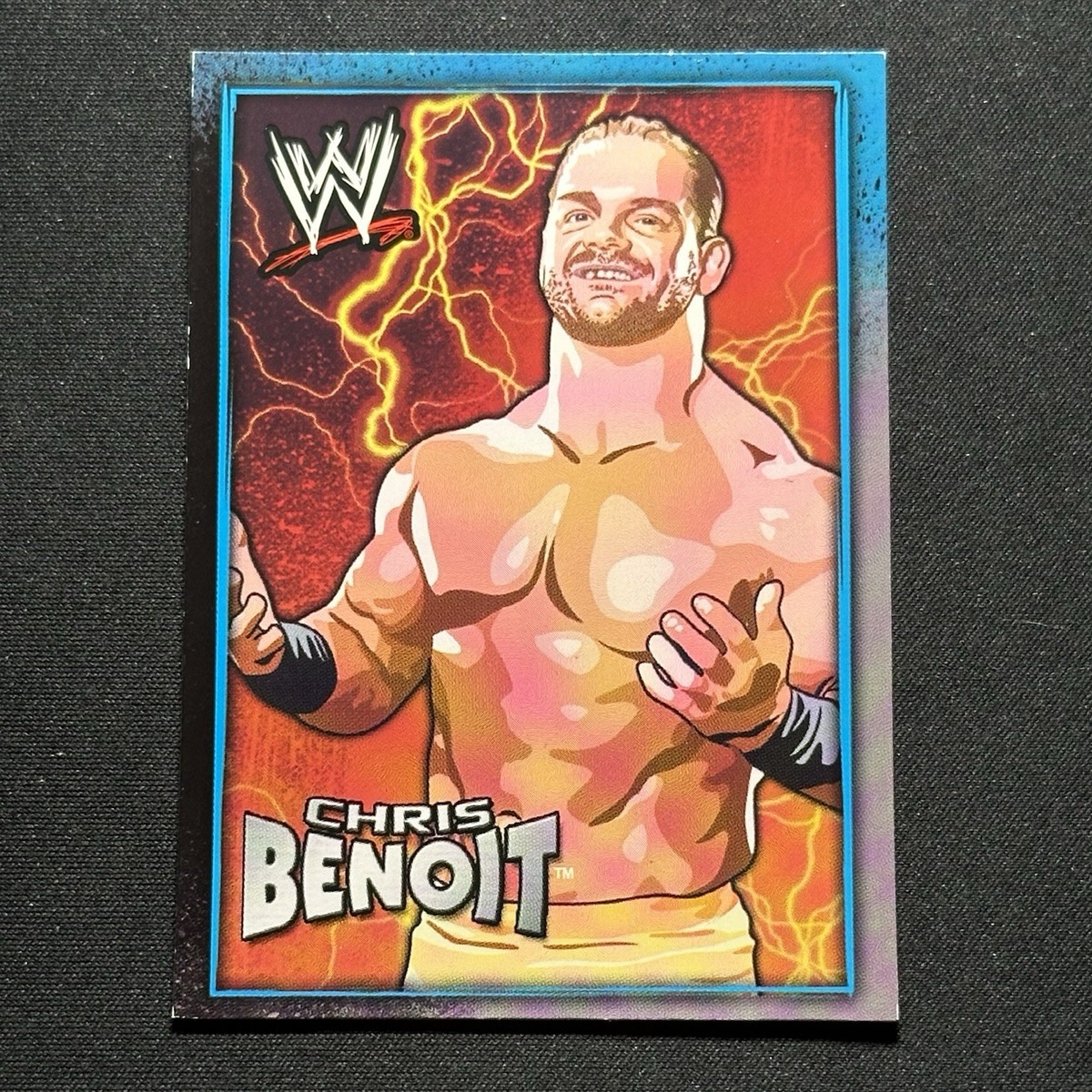 2007 Topps Tags Chris Benoit #7 Insert Promo Card [US] WWE