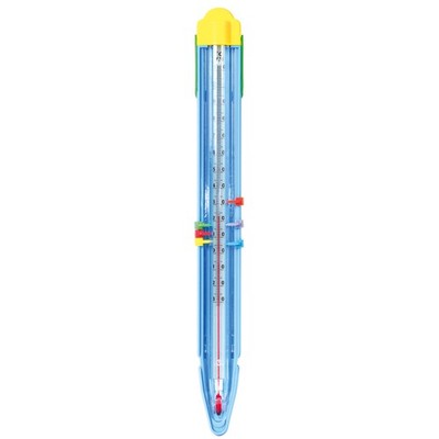 Betzold 150-095 Multi-Thermometer, für Messungen von -30°C bis +100°C, mehrfarbi