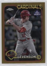 2024 Topps Pro Debut Chrome Gold Refractor 18/50 Zach Levenson #PDC-127 0nr3