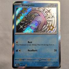 Pokemon Company Slowpoke 116/091 SV Paldean Fates Shiny Rare Holo EN 2024 on eBay