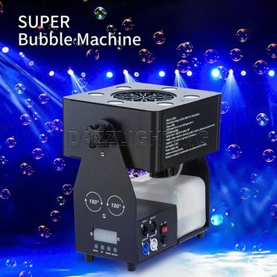 PAIDUN LED RGBW Moving Head Bubble Maker Machine 11M/36FT Effect Wedding Party