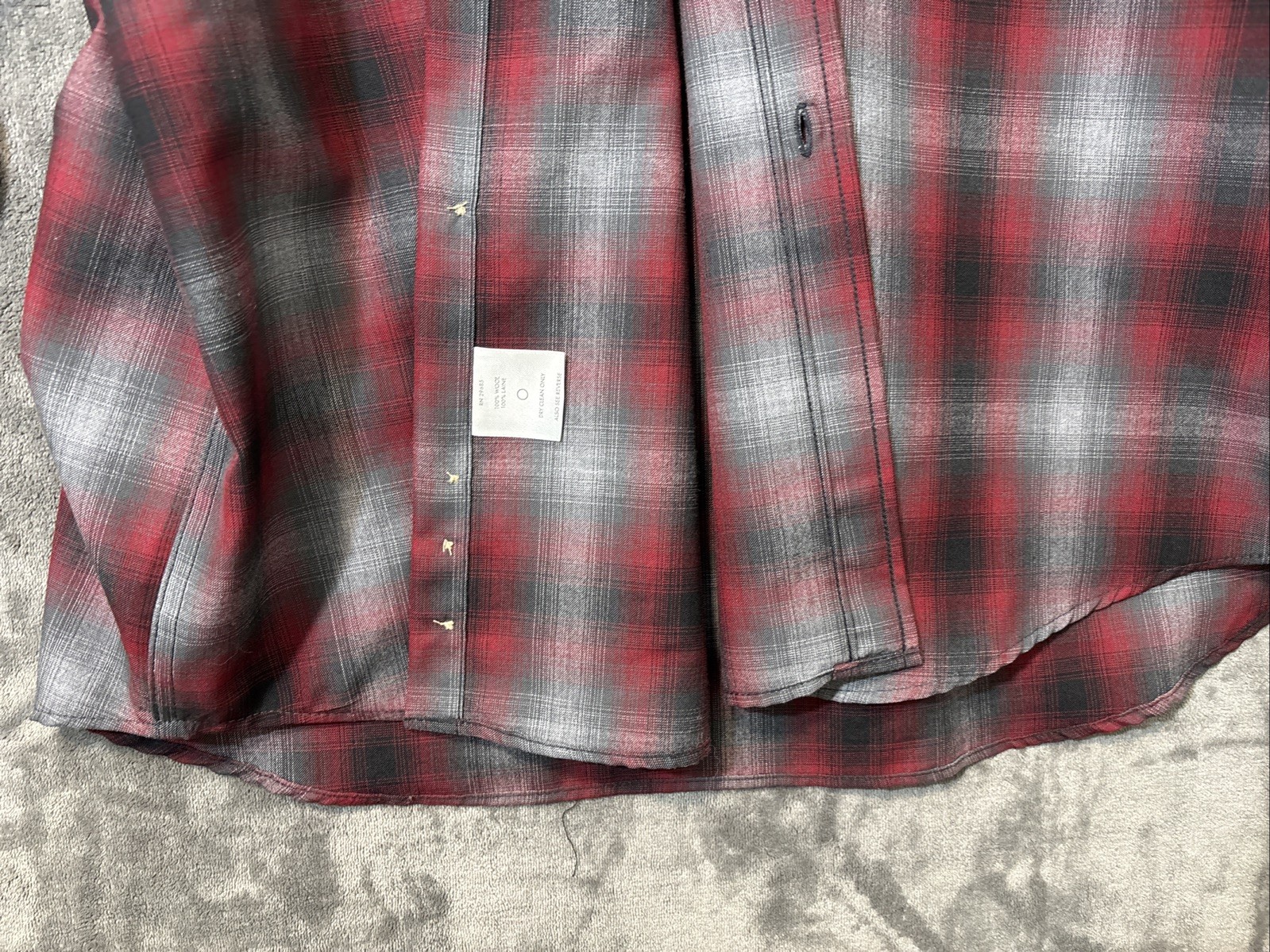 Pendleton Sir Pendleton Button Down 100% Virgin W… - image 4