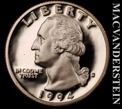 1994-S Washington Quarter Proof — photo from the most recent tracked eBay sale