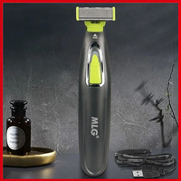 MLG Electric Shaver Full Body Trimmer USB Rechargeable Beard Razor Washable