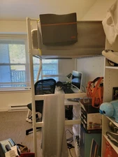 Ikea Vitval loft bed twin slightly used - 1 Year Old