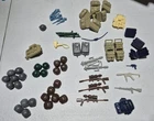 GI Joe Accessory Pack Battle Gear 50+ Piece Lot All Unbroken