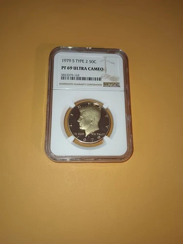 1979-S 50C NGC PF69 ULTRA CAMEO Kennedy Half Dollar Type 2