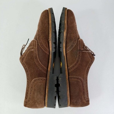 Cole Haan Suede Wingtip Laced Brown Suede Loafer Oxford  display picture 2