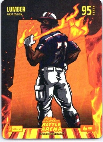 2026 Bo Jackson Battle Arena Lumber Grillin Parallel James Wood