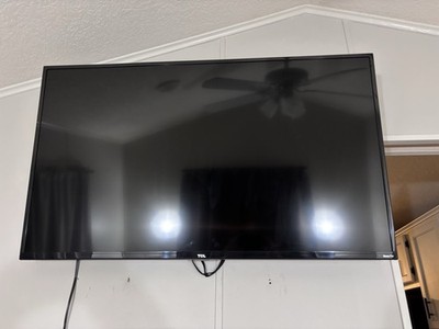 TCL Roku TV 50in LED 720p HD Black Flat Screen Wall Mountable w/ Remote