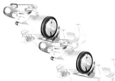 2x Bremssattel Hinten Rechts und Links für AUDI A8 (4D2, 4D8) 1994-2002 [43MM]