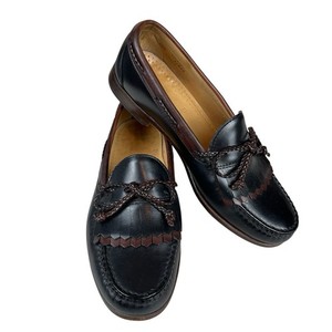 Allen Edmonds Cardamon and Black Woodstock Kiltie Leather Loafers Allen edmonds  main image 2