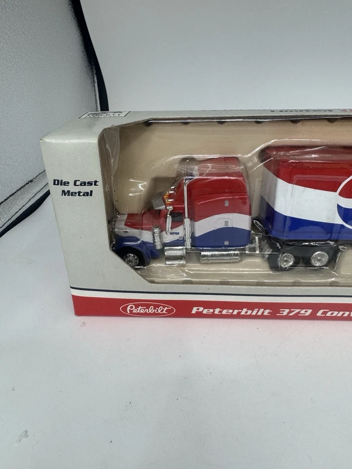 Liberty Classics Spec Cast PEPSI #32608 1/64 Peterbilt 379 Diecast Semi - Image 2 of 4