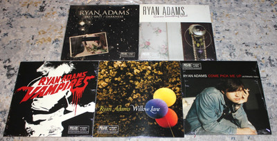 RYAN ADAMS (5x 7'' Vinyl) Vampires/Pick Me Up/Willow/Do I Wait/Gimme Something