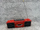 Vintage Sony Sports CFS-950 Red Stereo Cassette-Corder AM/FM Radio Boombox