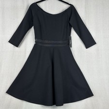 LULUS | Medium Black Dress Sheer Waist Detail Little Black Dress NWT