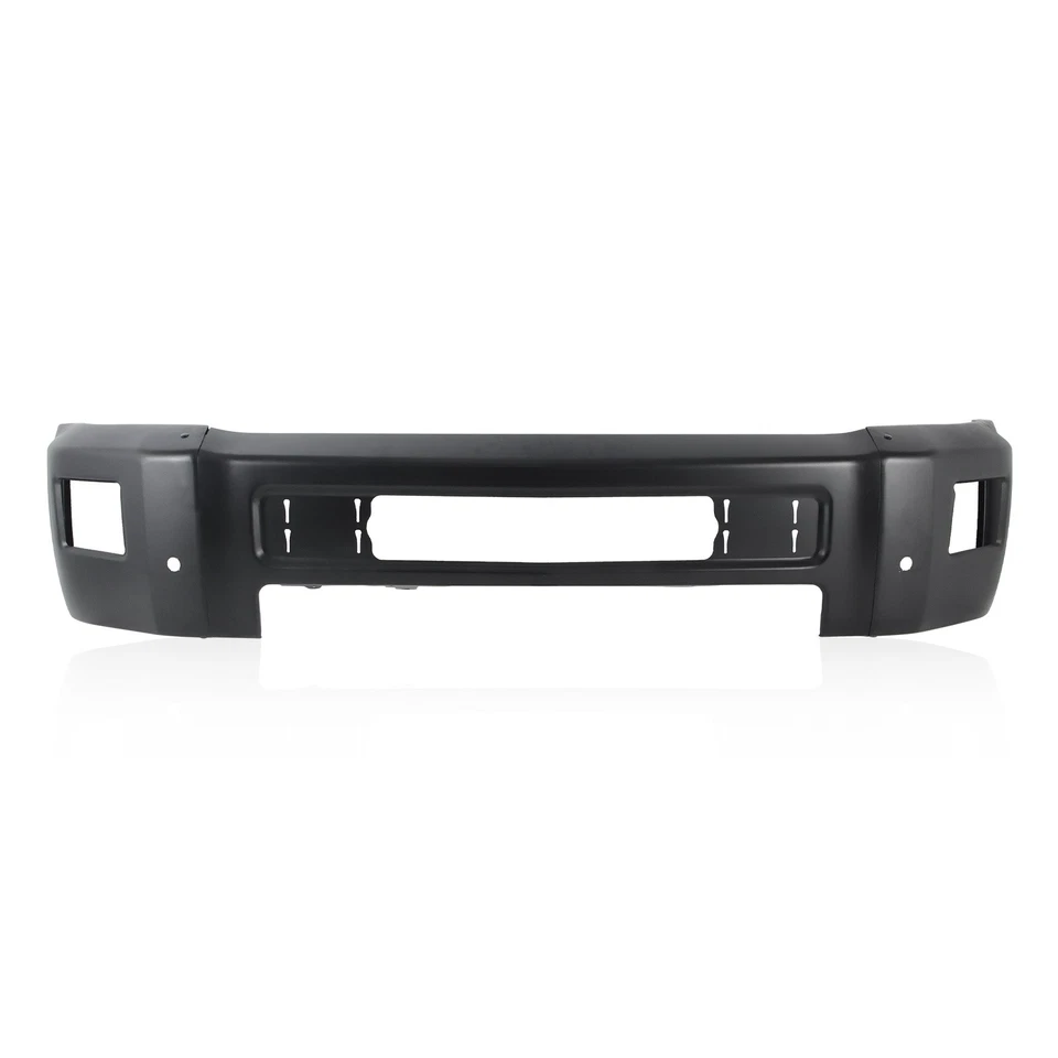 Black Steel Front Bumper For 2015-2019 Chevy Silverado 2500 HD 3500HD w/Senser - Image 2 of 4