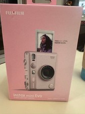 RARE NEW FUJIFILM instax mini Evo Gentle Rose Cheki Hybrid Instant Camera