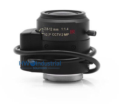 1PC 2.8-12mm Automatic Aperture Lens Manual Focusing CS Gun Machine ...