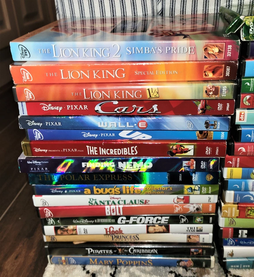 HUGE LOT $ Children's DVD Classics DISNEY PIXAR Polar Express HARRY POTTER Nemo+ - Image 2 of 4