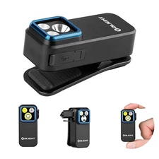 Olight Oclip Pro Clip EDC Flashlight Clip-on Light, Rechargeable  USB-C Black