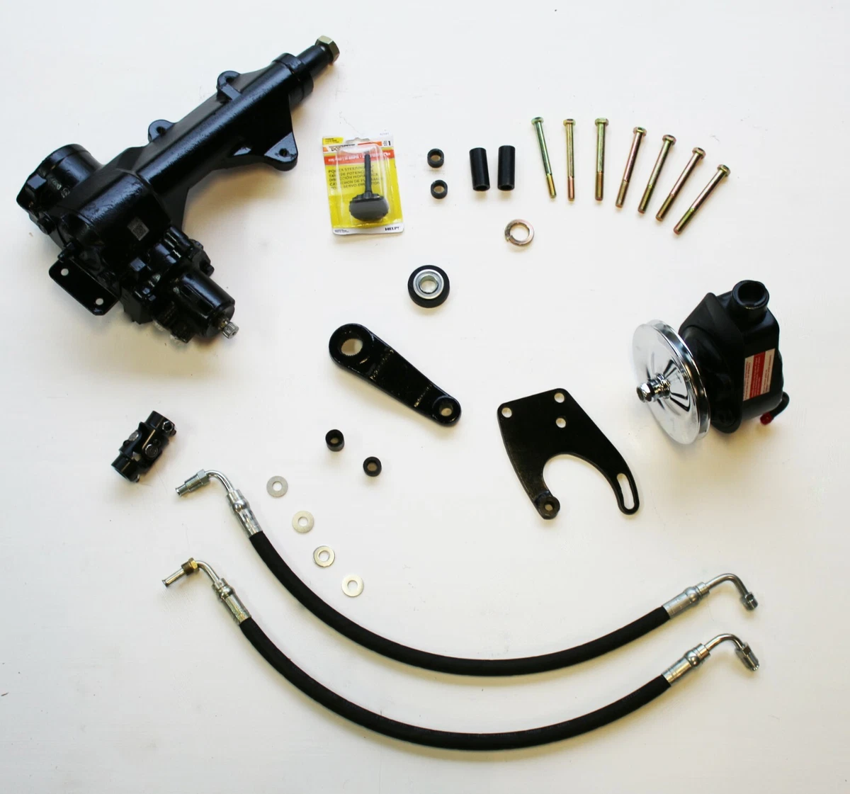 Ford f100 shop power steering conversion