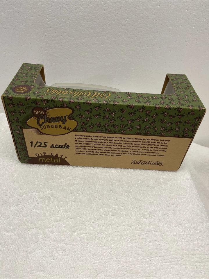 Ertl H848 1:25 diecast 1946 Hershey's Chevy Suburban Foto 2 de 4
