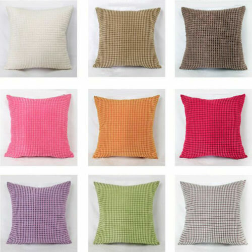Federa 50 X 50 Cm, Set Di 2 Federe In Velluto A Coste, Federa Per Cuscino Decorativo Cuscino Decorativo Cuscino Per Divano Camera Da Letto Soggiorno Balcone Poltrona Arancione 90842220