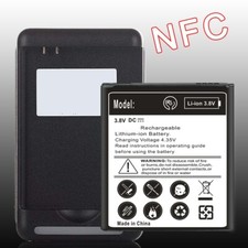 NEW 4600mAh Substitutable NFC Battery Rapid Charger f Samsung Galaxy J3 LTEJ300M