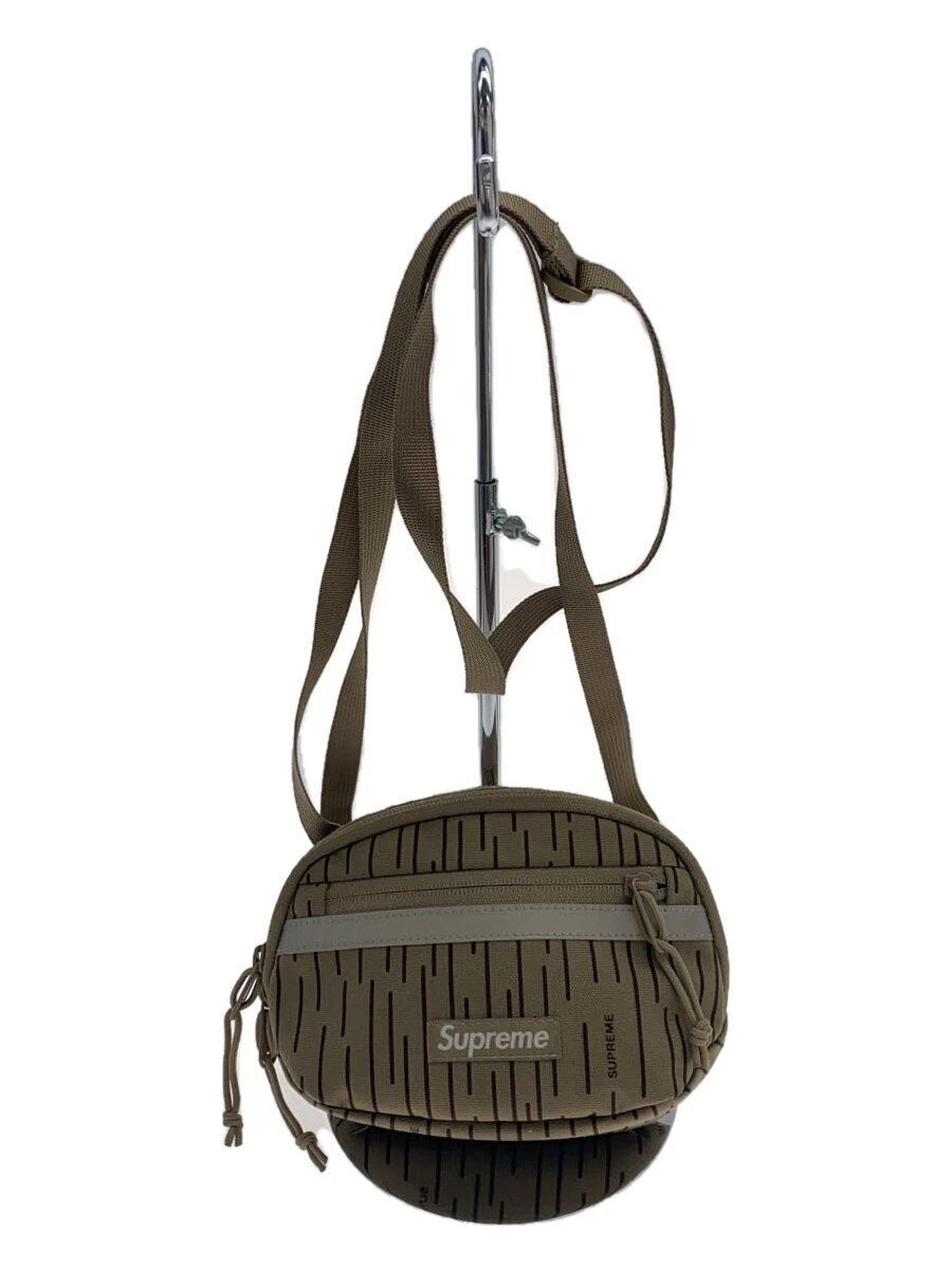 Sac bandoulière Supreme nylon kaki occasion