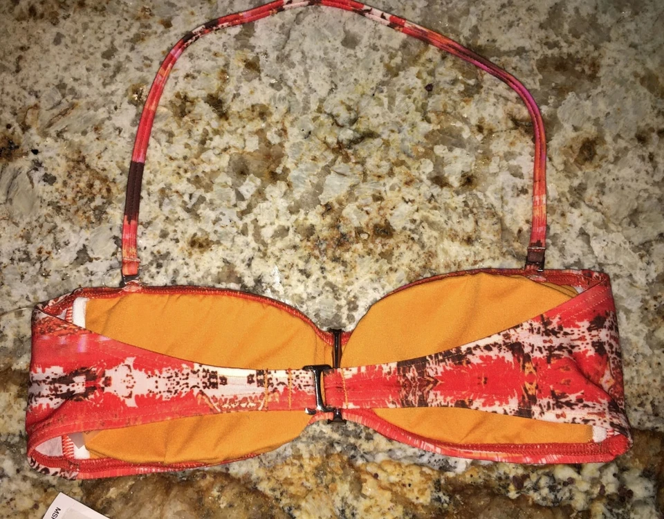 RAISINS R Collection Bandeau Top Low Rise Samba Pant Bikini Swim Suit NEW Jrs S - Image 4 of 4