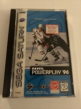 NHL Powerplay '96 (Saturn, 1997) SEGA SATURN - CIB- W/ Reg Card- Tested!!