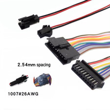 40/60CM SM 2/3/4/5/6/7/8/9P Plug Male Female Terminal Wire Connector 2.54mm