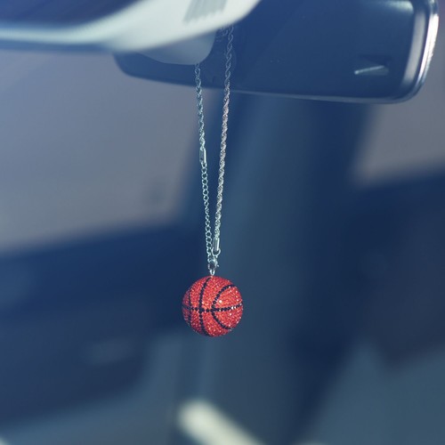 NBA basketball car pendant simple light luxury car rearview mirror decoration - Picture 2 of 7
