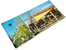 Vintage Magic Mountain 70's 60's The Continental Post Card Booklet California