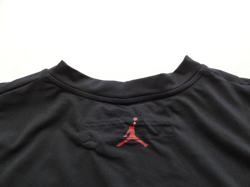 Camiseta Jordan Training XXL Dri-Fit ropa deportiva sin mangas negra roja Air 389200-016 - Imagen 10 de 10