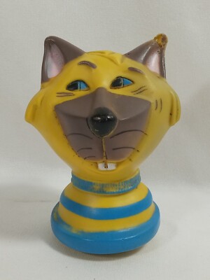 VINTAGE 1974 Cat In The Bag Game Piece (Plastic Cat Head Only)  Made in USA 