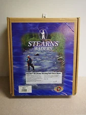SIZE 2 BREATHEABLE STEARNS CHEST FISHING WADERS S139 TAN 
