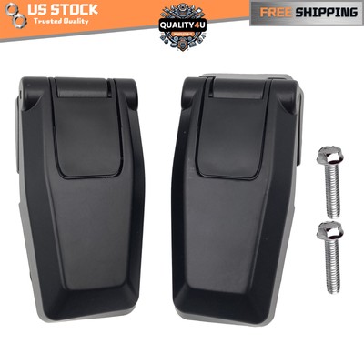 1 Pair Rear Left Right Side Glass Lift Gate Hinge Cover For 2002-2007 Jeep Liberty