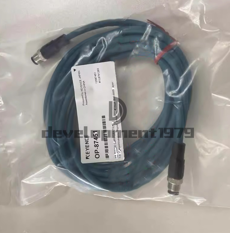 もかページ 1PC Keyence OP-87451 OP87451 Serial Data Line Connection Line New