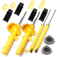 4 TA Technix Sport-StoßDäMpfer Vorne Hinten + Domlager + Staubkappen Ford Focus