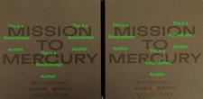Omega TWO 2 NEW OMEGA SWATCH SPEEDMASTER MOONSWATCH MISSION MERCURY MOON WATCH FRESHIP