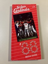 Vintage 1988 ST. LOUIS CARDINALS Ozzie Smith Media Guide