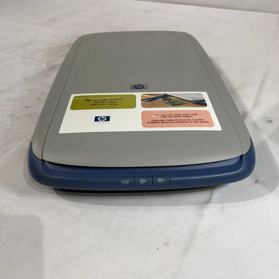 HP Scanjet 3500c Digital Flatbed Scanner Q2806A, W/ Manual - Image 2 of 4