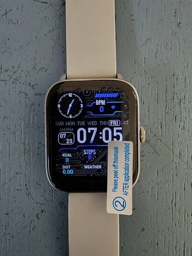 Huawise Grey Y20GT Fitness Tracker Watch IOS 13.0 & Android 9.0 & Above (NIB) - Photo 8 sur 12